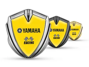 Yamaha Emblem Metall Abzeichen Tuning Look Glänzend Detail